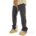 Autumn Winter Fashion Brand Brushed Micro Flared Pants